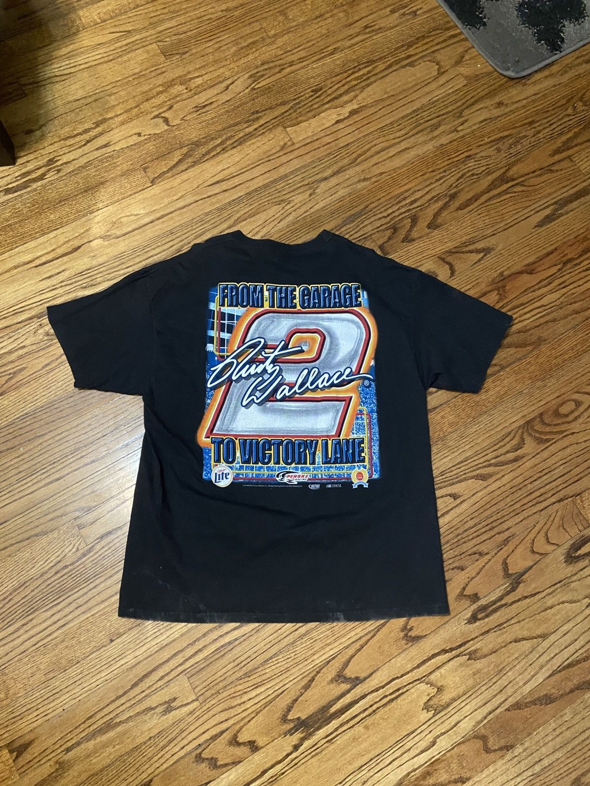 NASCAR × Vintage Vintage nascar rusty Wallace t shirt Size US L / EU 52-54 / 3 - 2 Thumbnail