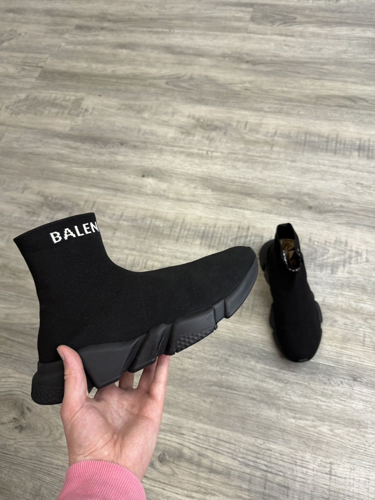 Balenciaga Balenciaga Sock Runner - Black Size US 10 / EU 43 - 1 Thumbnail