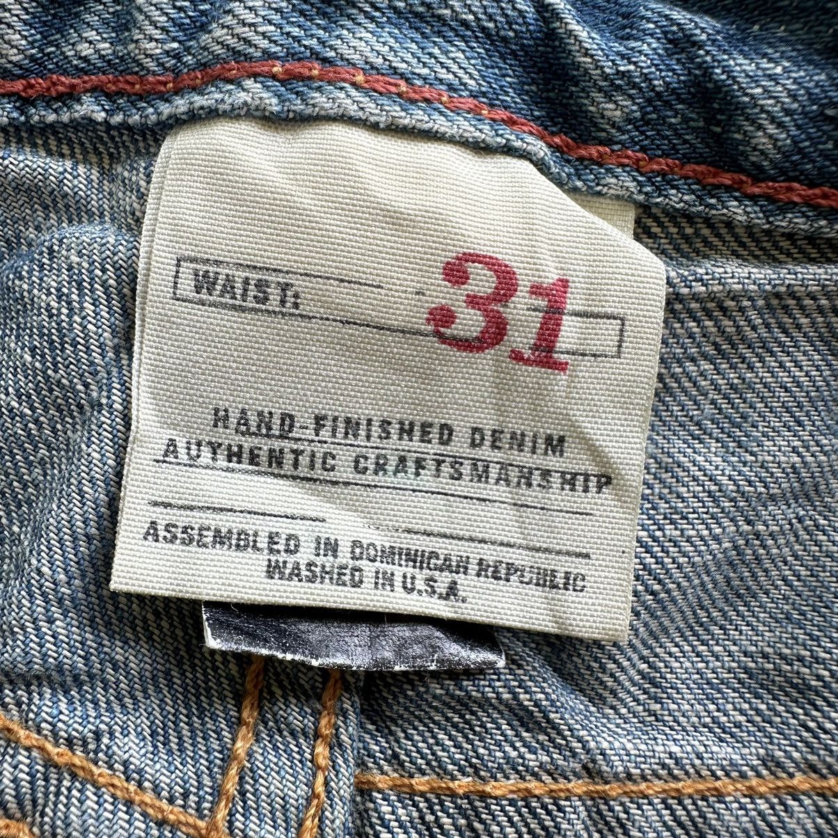 Japanese Brand W32 Vintage Banana Republic Redline Faded Denim Jean Pant Size US 32 / EU 48 - 7 Thumbnail