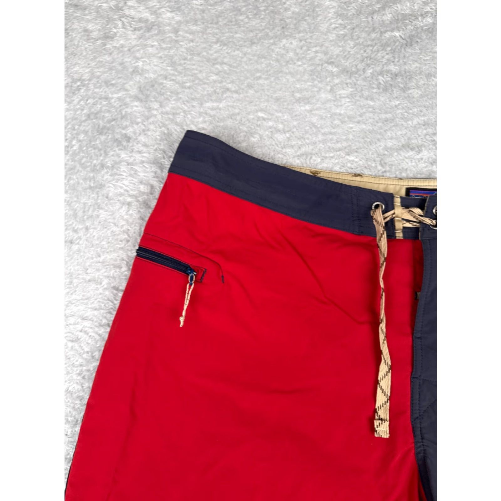 Patagonia VINTAGE Patagonia Board Shorts Mens 40 Blue Red Wavefarer Nylon Surf Beach Beachwear Swim Trunks 100% Nylon Surfing Mens Size US 40 / EU 56 - 4 Thumbnail