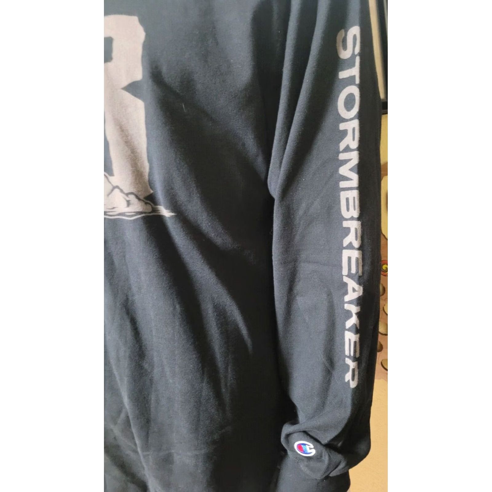 Champion Champion Stormbreaker Brewing Beer Long Sleeve T Shirt 2XL XXL Black Bar Mens Size US XXL / EU 58 / 5 - 3 Thumbnail