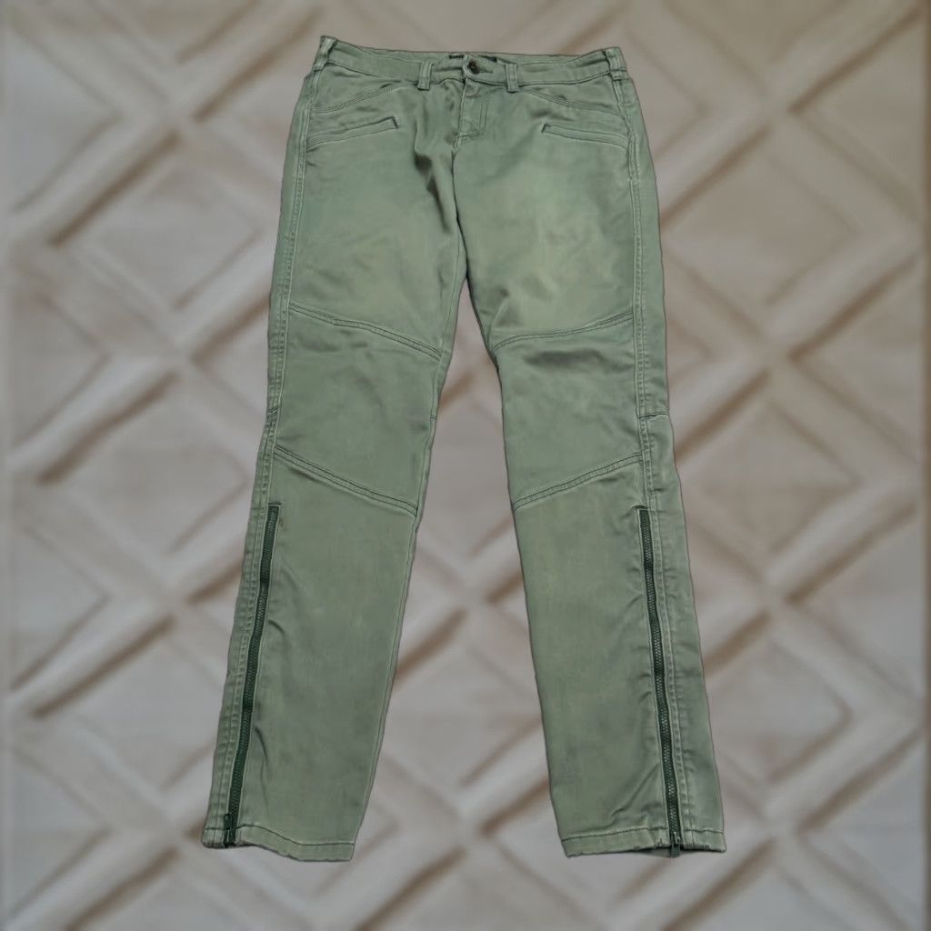 Vintage 5.11 Tactical Wyldcat Slim Fit Skinny Pants Women 8 Long Green Ankle Zip Outdoor Size 30" / US 8 / IT 44 - 1 Thumbnail