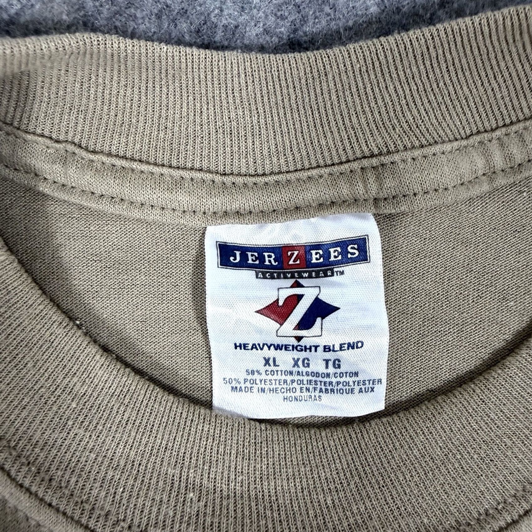 Jerzees VINTAGE Jerzees T-Shirt Short Sleeve 2004 San Bernardino Fair Beige Adult XL Men's Size US XL / EU 56 / 4 - 4 Thumbnail