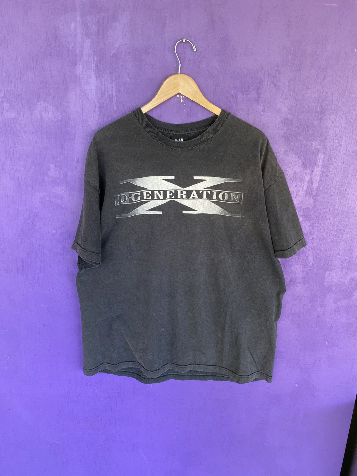 Vintage 90s D-Generation X two words faded t-shirt