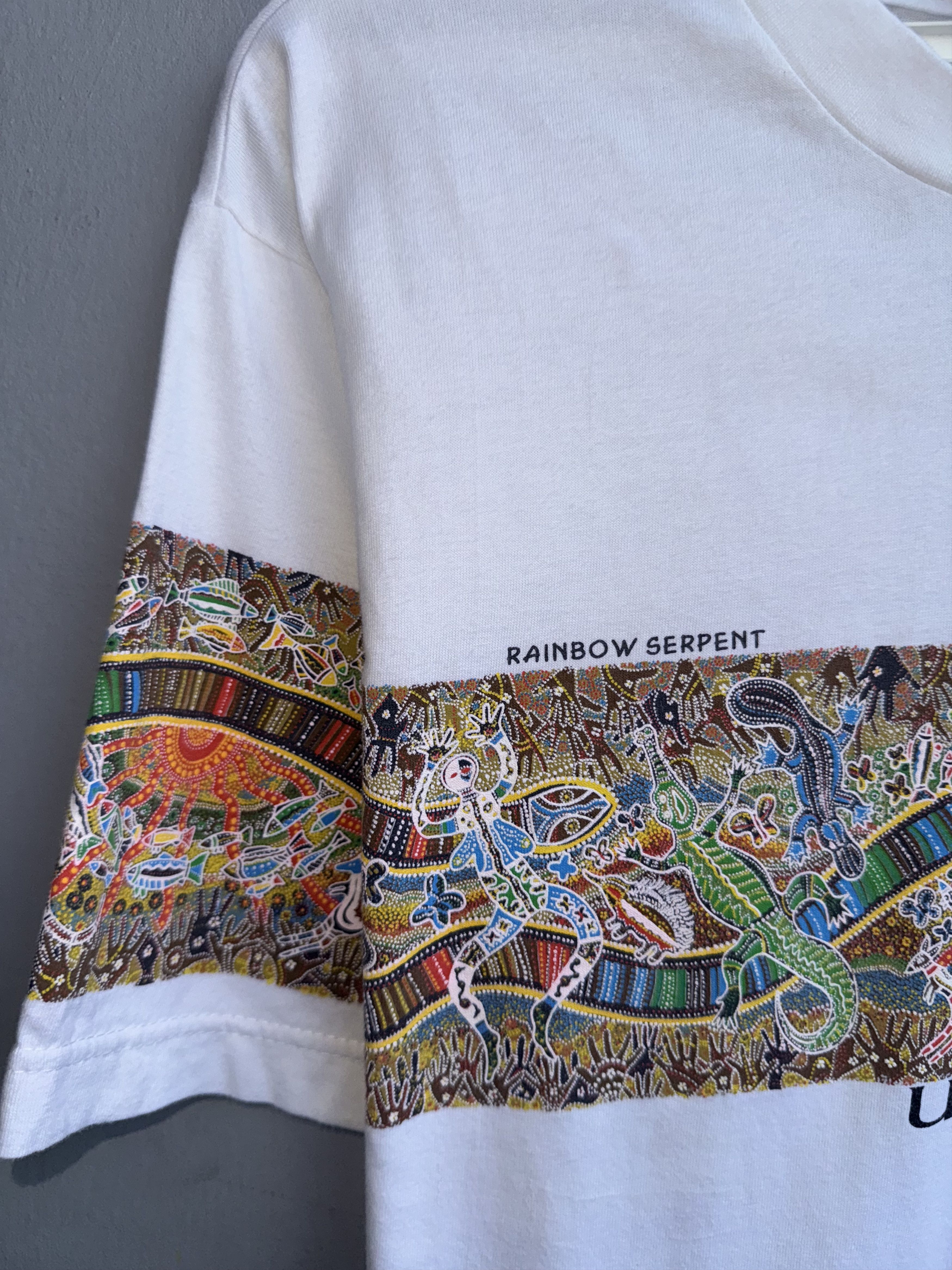 Vintage Vintage 90's Danny Eastwood Aboriginal Art Australia Tee Size US M / EU 48-50 / 2 - 5 Thumbnail