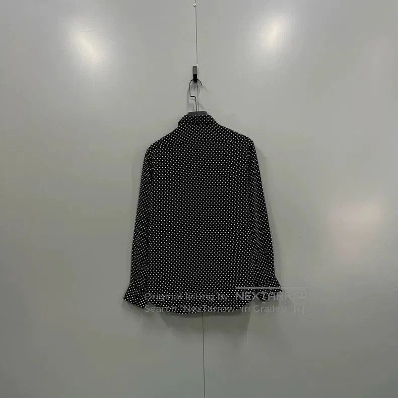 Celine Celine Polka Dot Long Sleeve Shirt. Size US M / EU 48-50 / 2 - 2 Thumbnail