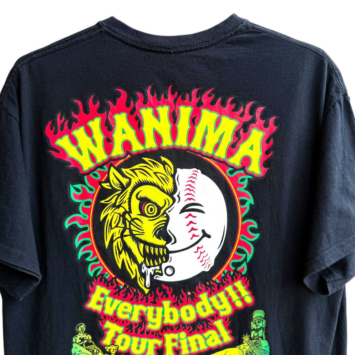Gildan WANIMA No Image Felt Thing Japanese Punk Rock Band Tee Size US L / EU 52-54 / 3 - 3 Thumbnail