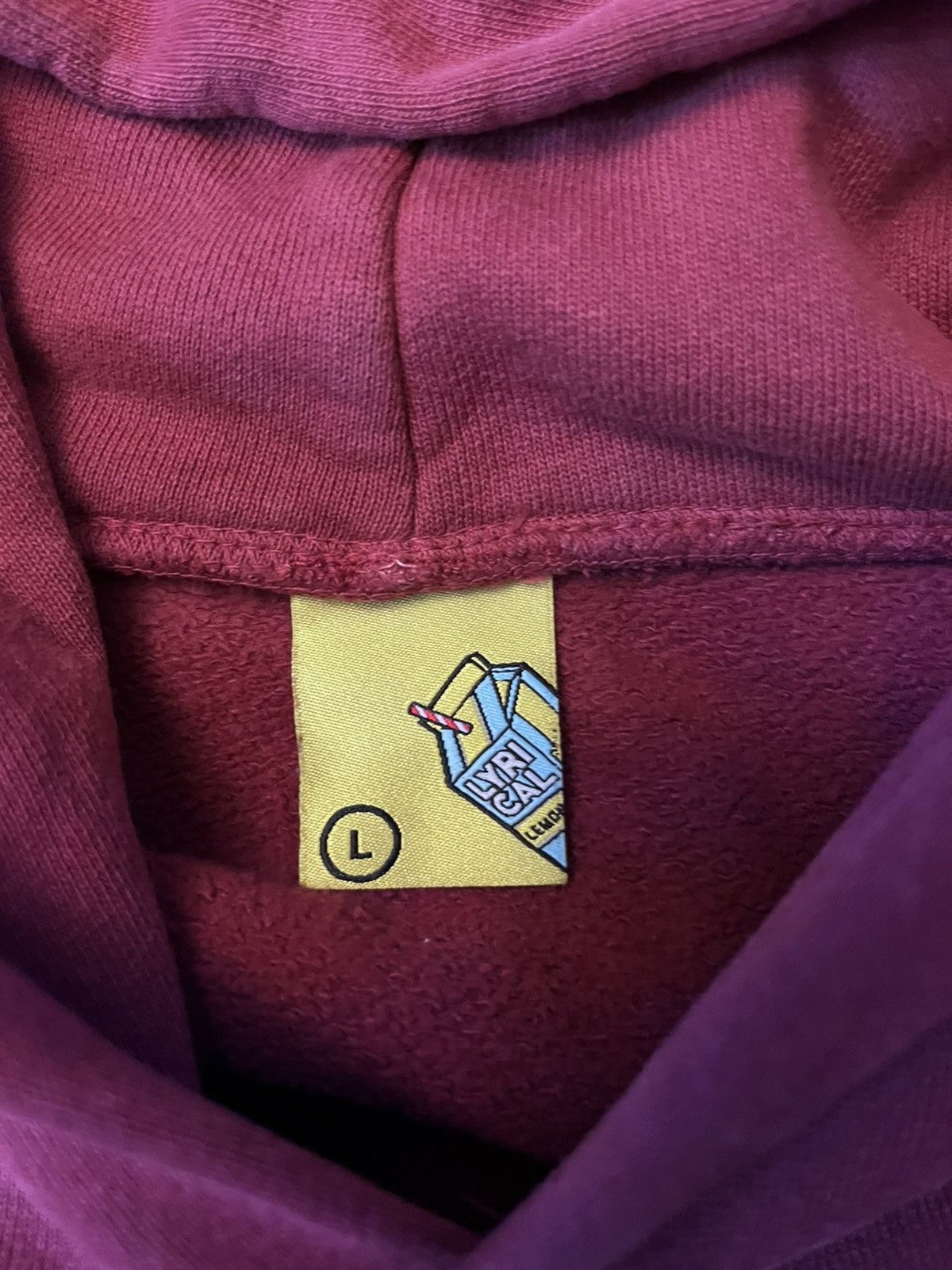 Lyrical Lemonade Lyrical Lemonade Maroon Hoodie Size US L / EU 52-54 / 3 - 4 Thumbnail