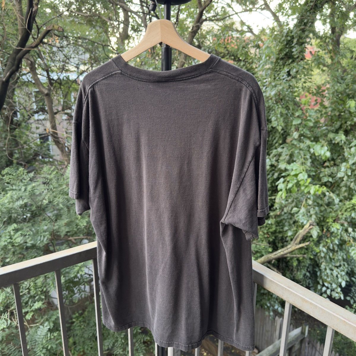 Vintage Thrashed Faded Distressed Peace Shirt ERD Grunge Balenciaga Size US XL / EU 56 / 4 - 2 Thumbnail