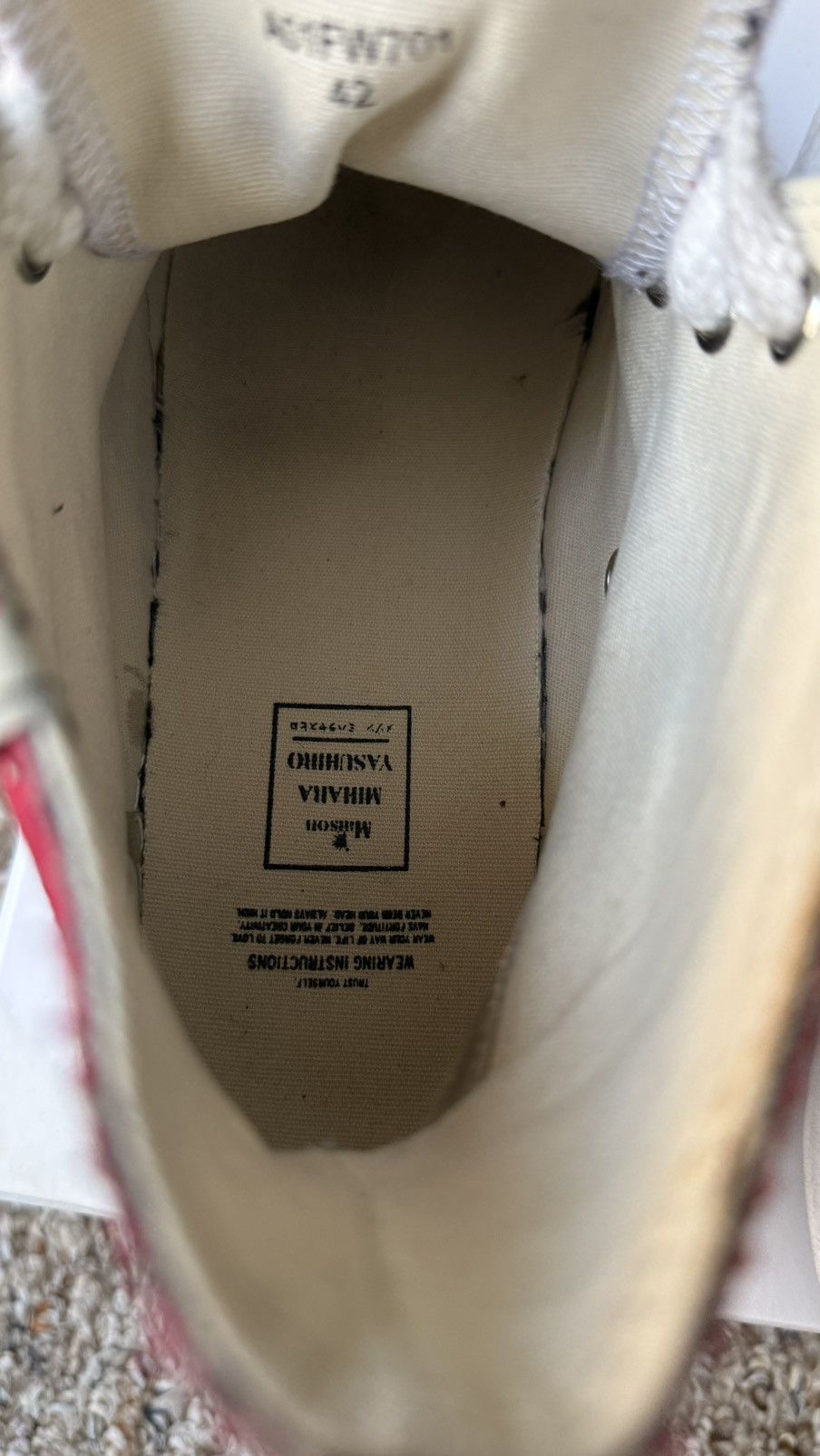 Maison MIHARA YASUHIRO High top Maison Miharas Size US 9 / EU 42 - 9 Thumbnail