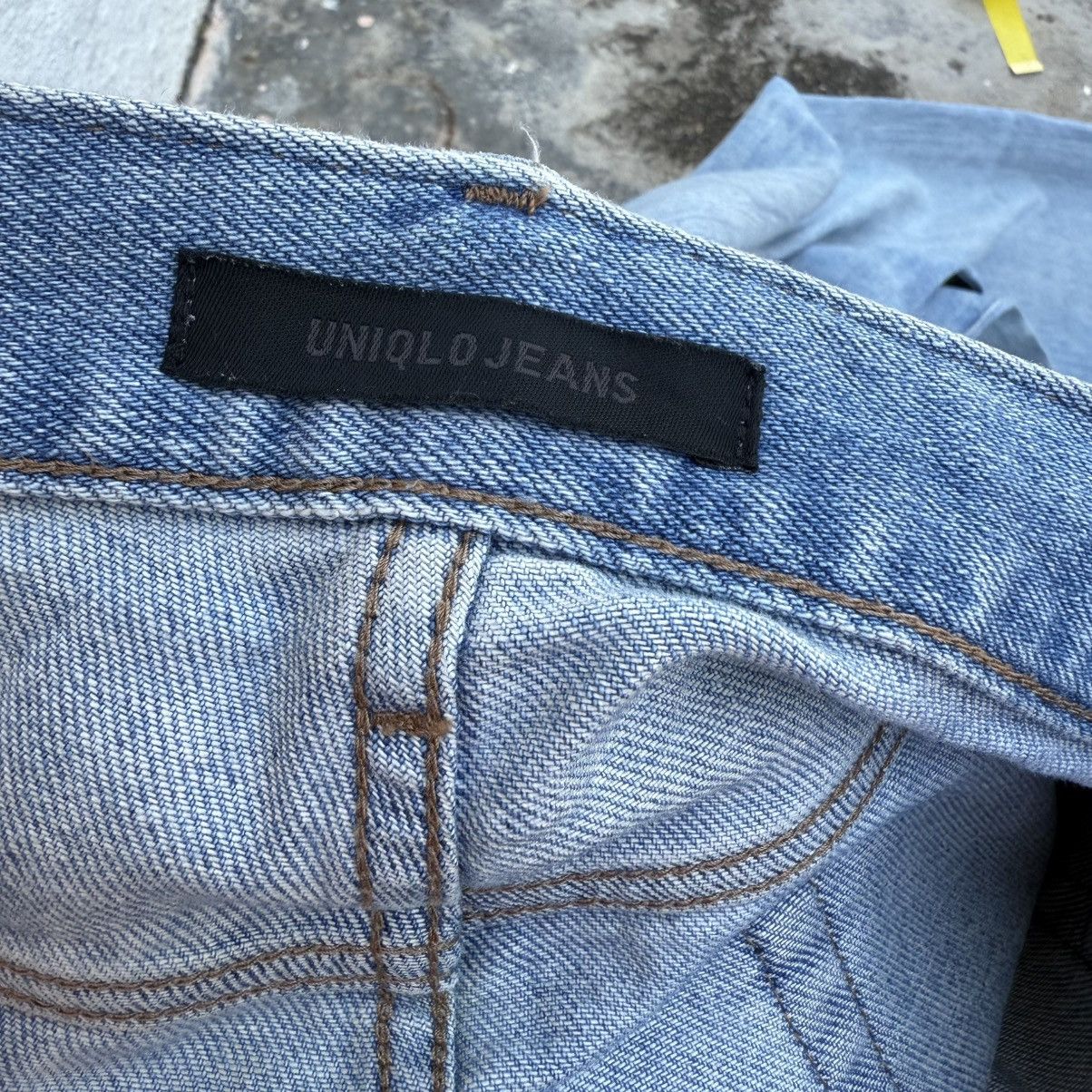 Black Label × Japanese Brand × Jean VINTAGE JAPANESE FADED RIPPED JEANS DENIM PANTS Size US 35 - 10 Thumbnail