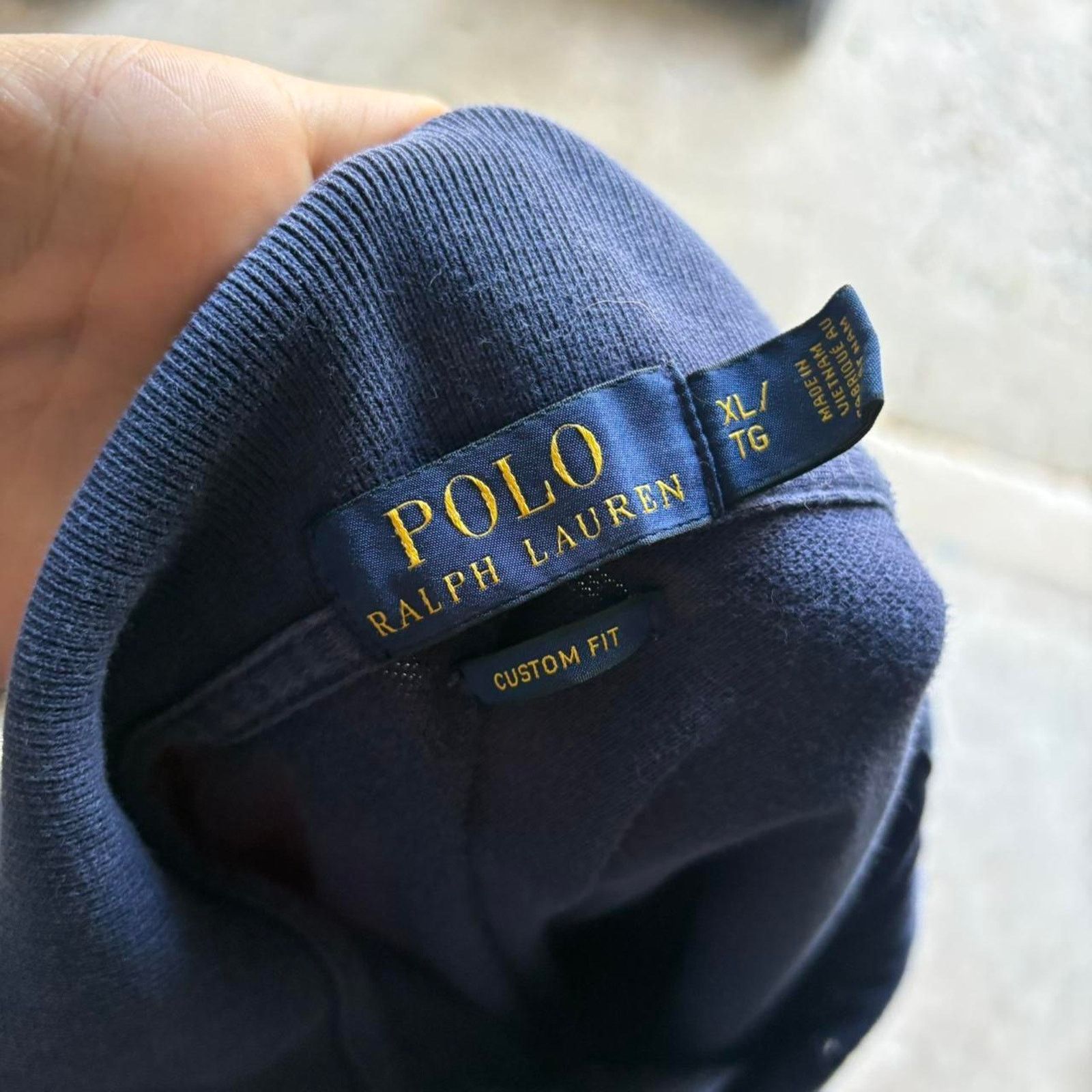 Polo Ralph Lauren Polo ralph lauren navy blue polo shirt XL Size US XL / EU 56 / 4 - 3 Thumbnail