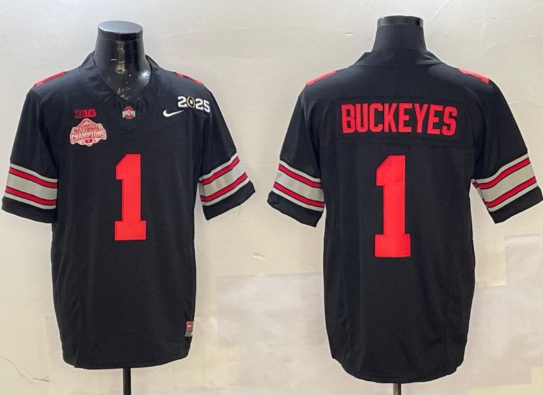 Other NCAA Buckeyes 1 Buckeyes Black 2025 Champion Size US M / EU 48-50 / 2 - 1 Thumbnail