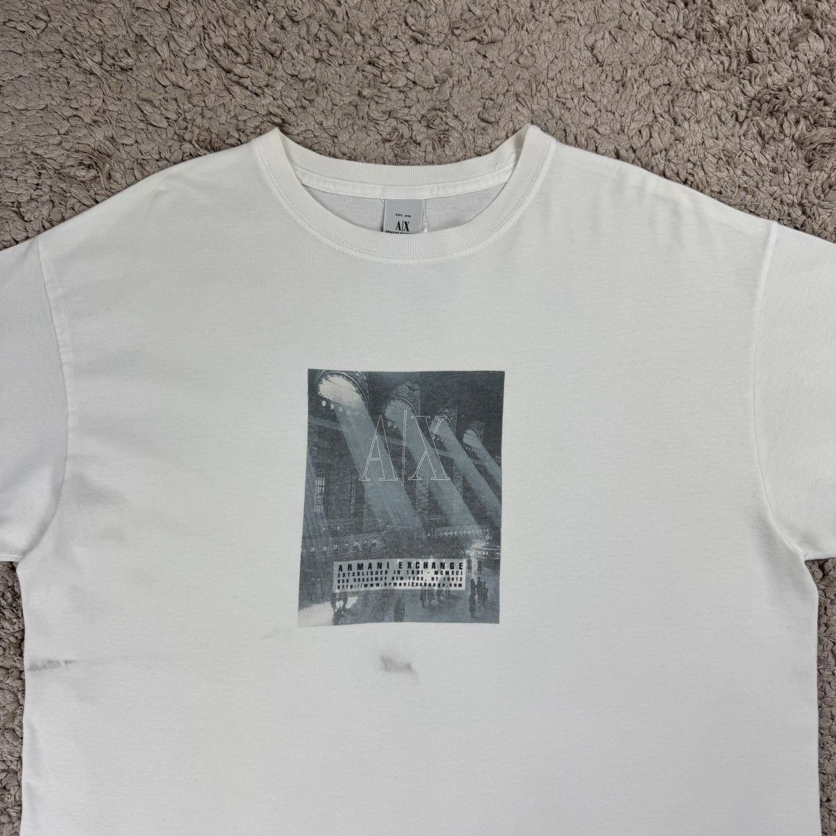Armani Exchange Vintage Armani Exchange Photo T-shirt Size US L / EU 52-54 / 3 - 5 Thumbnail