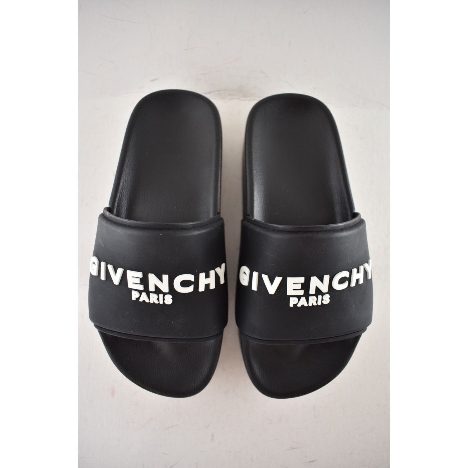Givenchy Platform Rubber Logo Slide On Pool Sandal Flip Flop Flat 37 Size US 7 / IT 37 - 10 Thumbnail