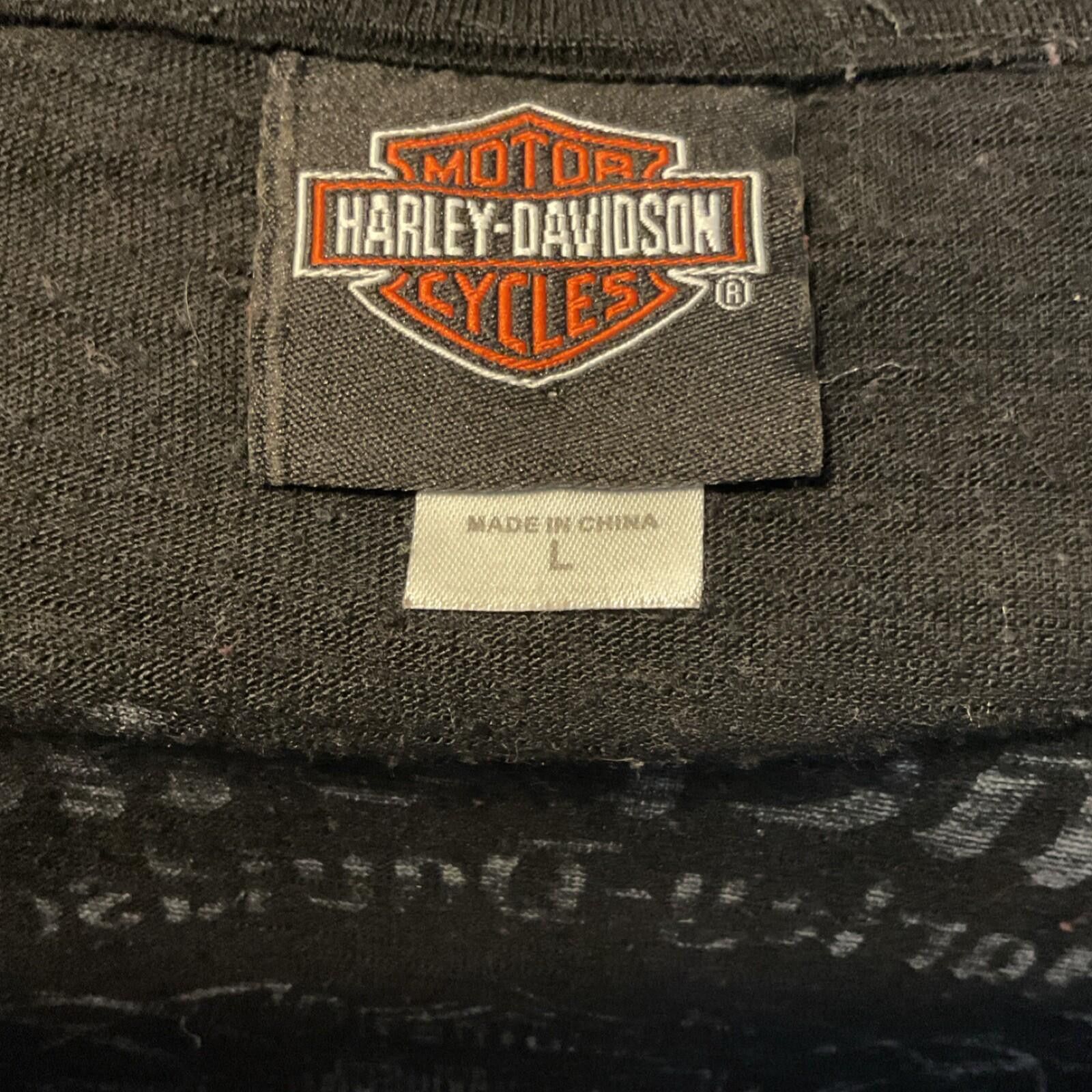 Other Harley-Davidson Cherokee Black Womens T-Shirt Sx L Size ONE SIZE - 4 Thumbnail