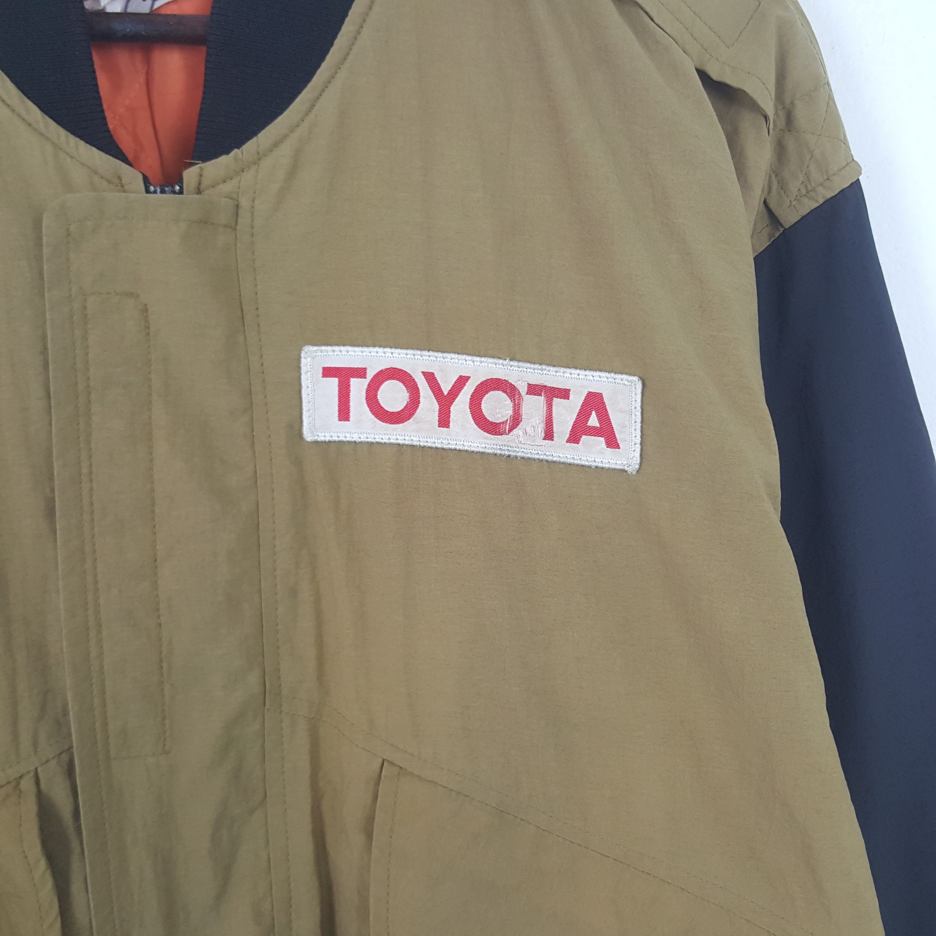 Vintage Vintage Toyota Tecno Racing Bombet Jacket Size US L / EU 52-54 / 3 - 4 Thumbnail