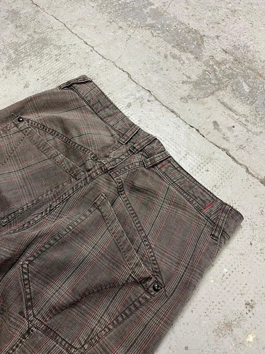 Marithe + Francois Girbaud 2000s Marithé + François Girbaud Grey & Brown Houndstooth Cozy Pants Size US 30 / EU 46 - 11 Thumbnail