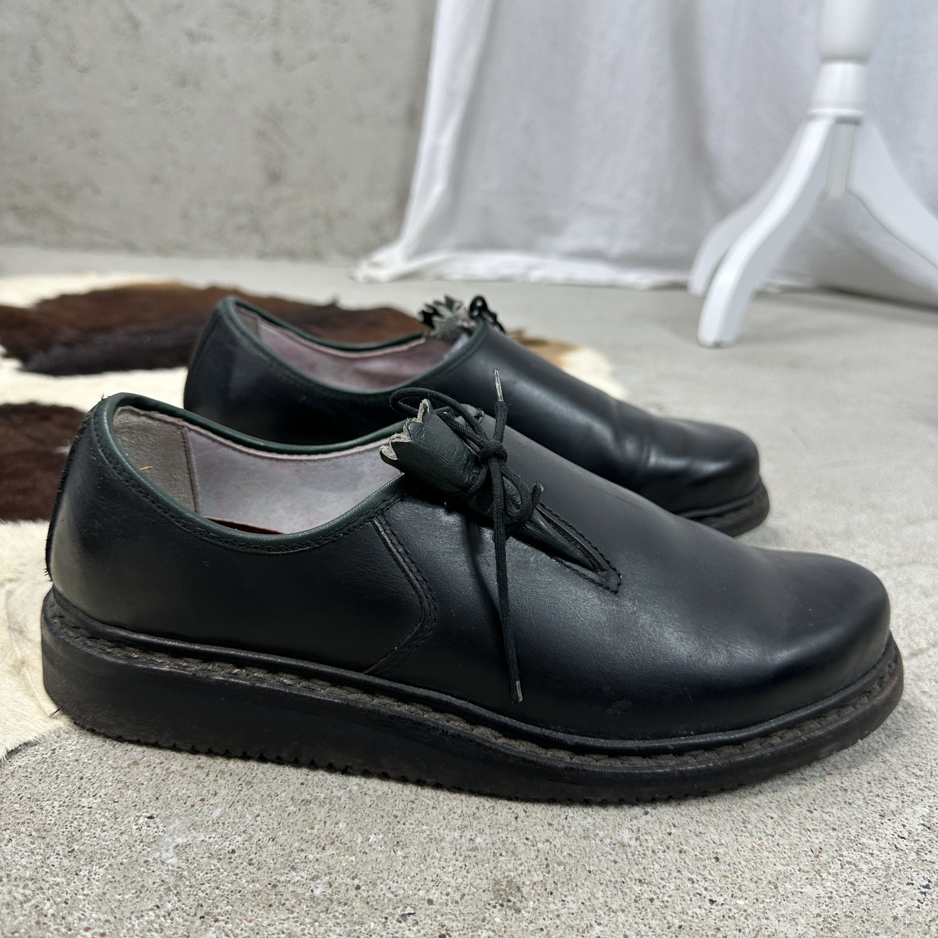 Vintage Vintage Leather Avant Garde Opium asymmetrical binding boots Size US 8 / EU 41 - 4 Thumbnail