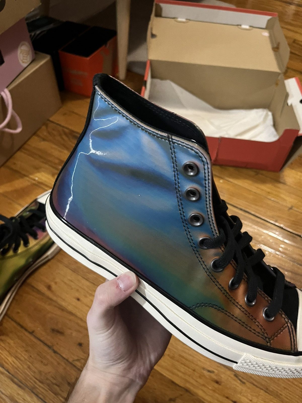 Converse Converse iridescent chucks Size US 9 / EU 42 - 14 Thumbnail