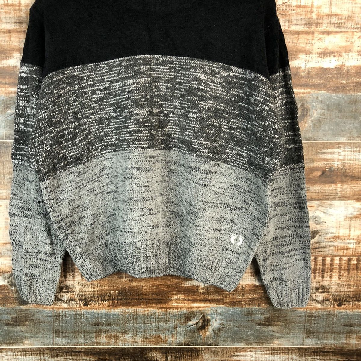 Hang Ten × Homespun Knitwear × Vintage Hang Ten Grey vintage Knitwear #A1570 Size US M / EU 48-50 / 2 - 6 Thumbnail