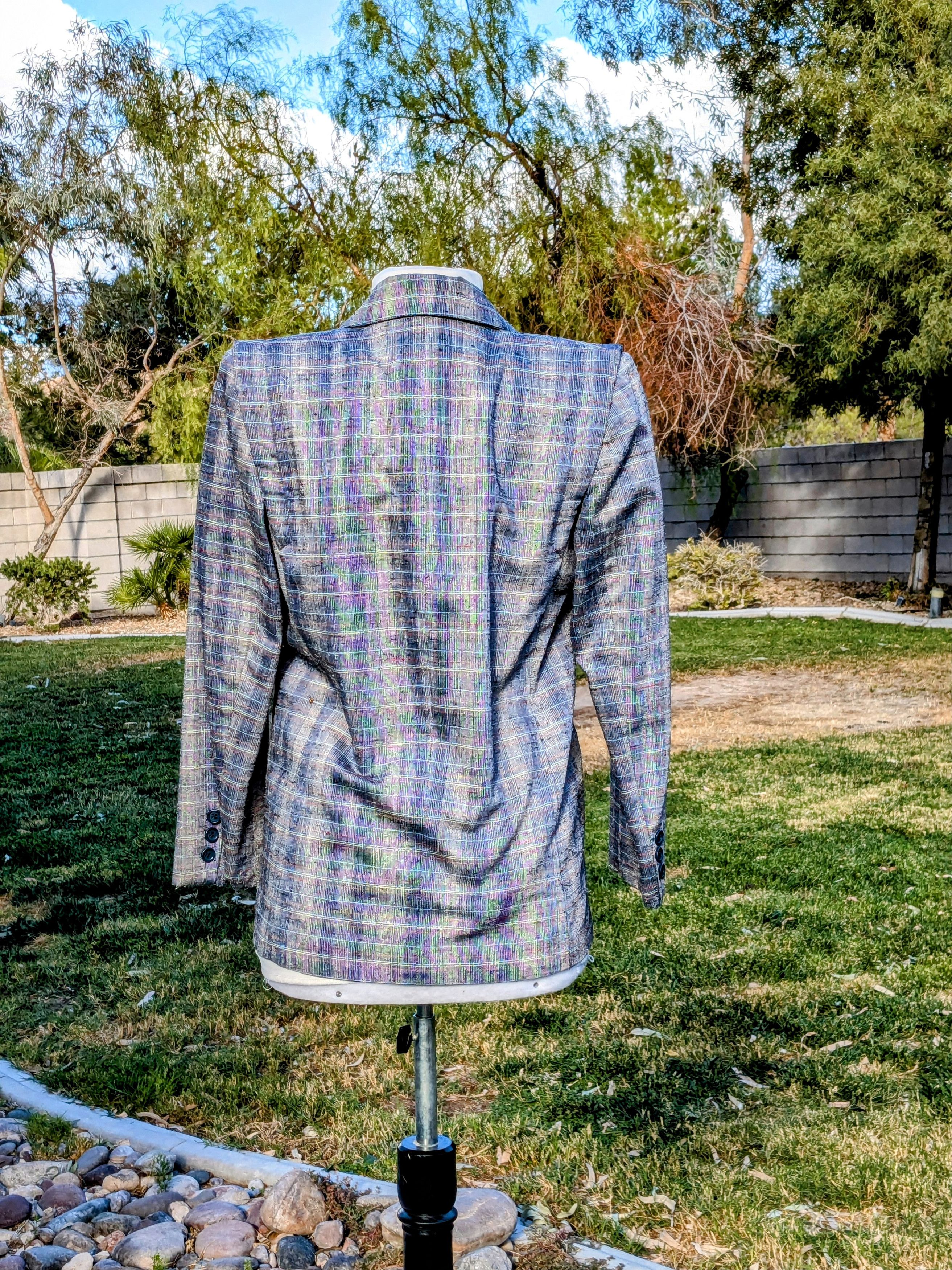 Vintage Vintage 90's Preppy PEABODY HOUSE Plaid Retro Blazer Jacket Size S / US 4 / IT 40 - 6 Thumbnail