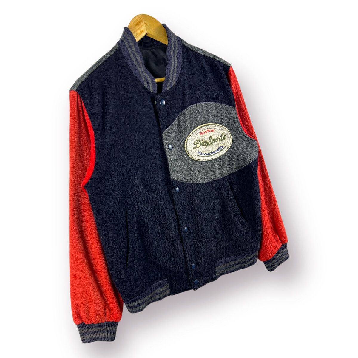 Vintage 🔥 Vintage MADE IN USA BOSTON UNIV. VARSITY WOOL JACKET Size US S / EU 44-46 / 1 - 3 Thumbnail