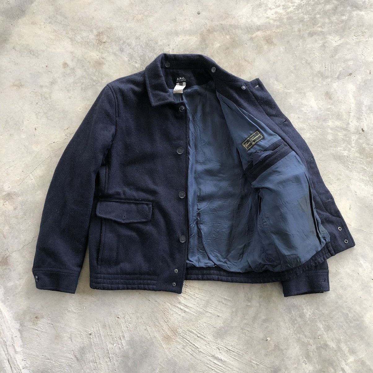 A.P.C. A.P.C. Jules Tournier Double Pocket Wool Jacket | Grailed
