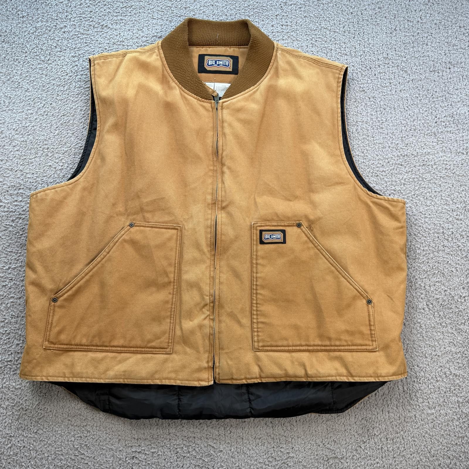 Other Vintage Big Smith Duck Canvas Work Vest Insulated Vest Size US XXL / EU 58 / 5 - 1 Thumbnail