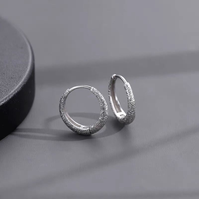 Jewelry Punk Earrings One Pairs Chrome Jewelry Size ONE SIZE - 2 Thumbnail