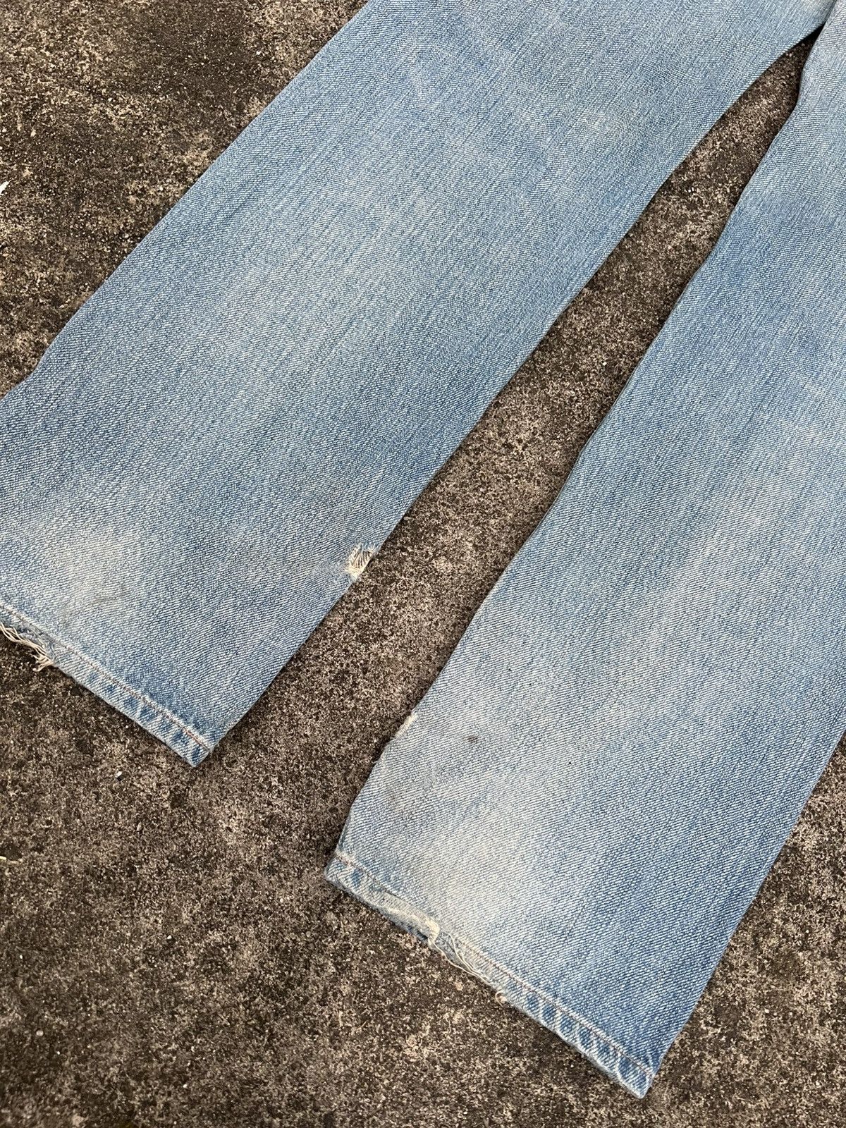 Levi's × Levi's Vintage Clothing VINTAGE LEVIS RED BUTTON NO.7 SELVEDGE DISTRESS JEAN Size US 30 / EU 46 - 10 Thumbnail