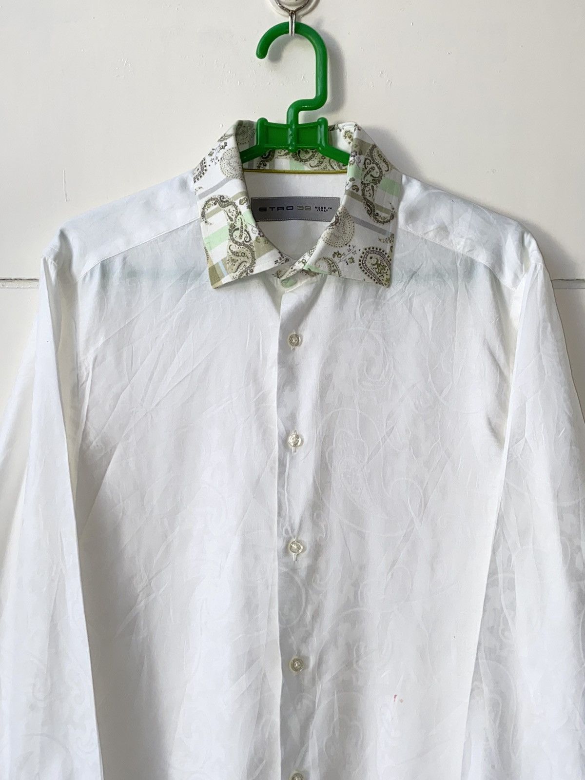 Etro ETRO Motive White Shirt Size US S / EU 44-46 / 1 - 12 Thumbnail