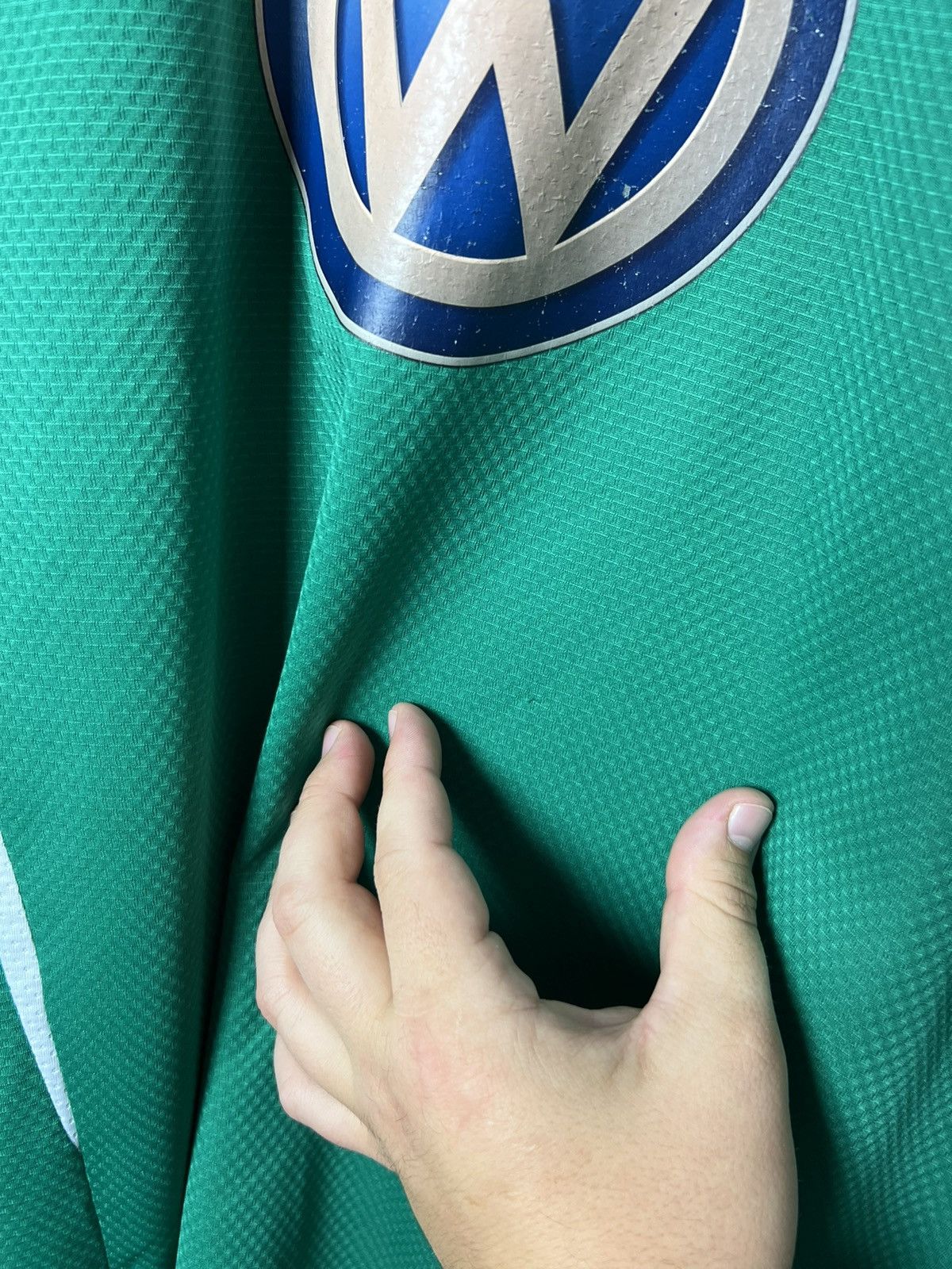 Adidas Rare Adidas Wolfsburg 2009 - 2010 Bundesliga VFL Away Jersey Size US XL / EU 56 / 4 - 11 Thumbnail