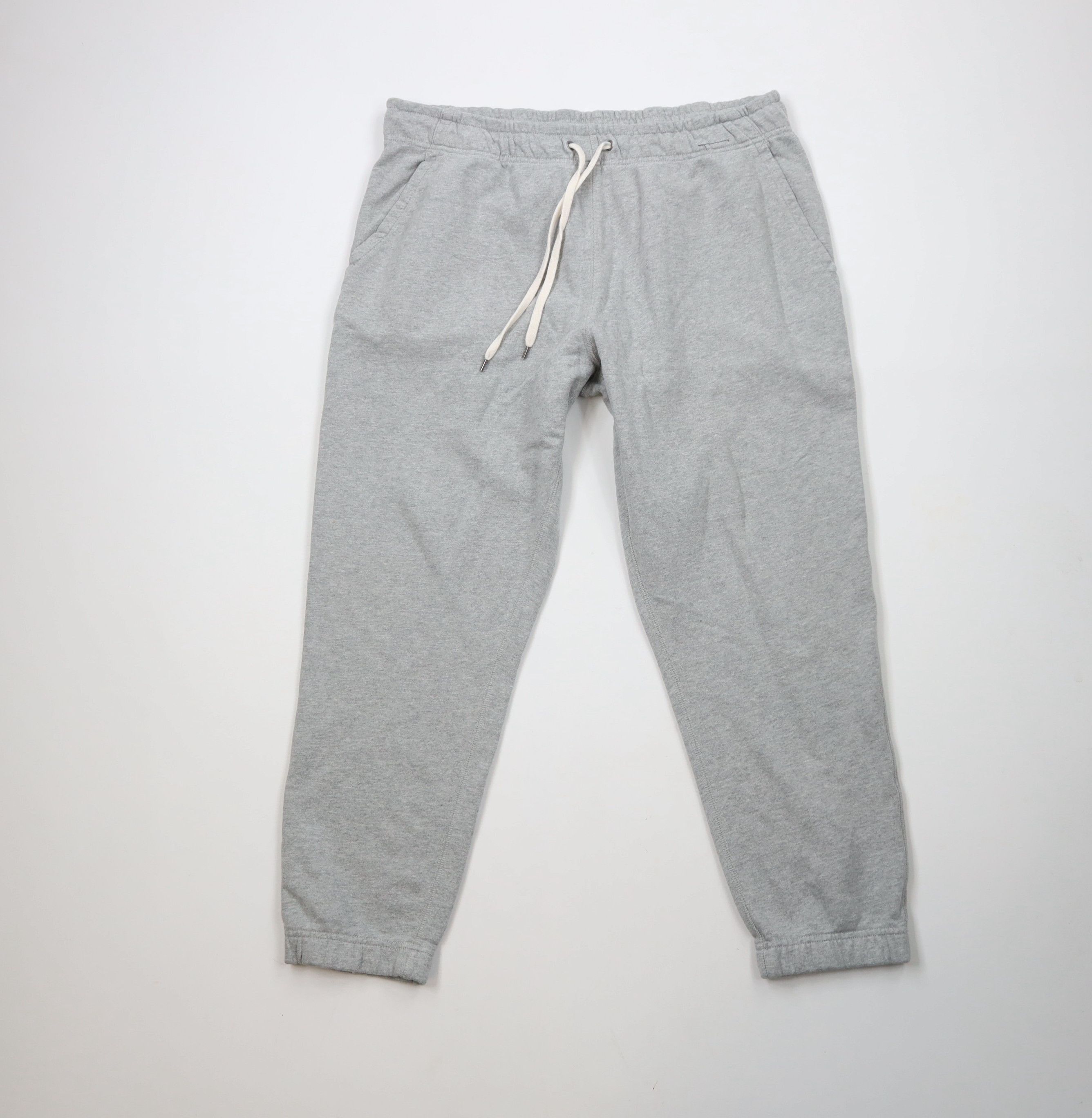 J.Crew × Vintage Vintage Y2k J Crew Knit Goods Heavyweight Sweatpants Joggers Size US 36 / EU 52 - 1 Thumbnail