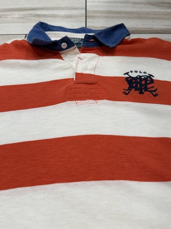 Polo Ralph Lauren Polo Ralph Lauren scribble l/s rugby polo shirt Size US XXL / EU 58 / 5 - 2 Thumbnail