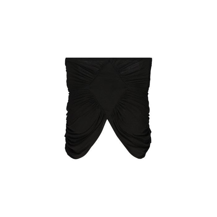 Saint Laurent Paris o1s1wg110924 Bustier In Jersey in Black Size XS / US 0-2 / IT 36-38 - 1 Thumbnail