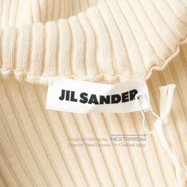 Jil Sander Jil Sander Art neckline sweater Size S / US 4 / IT 40 - 6 Thumbnail