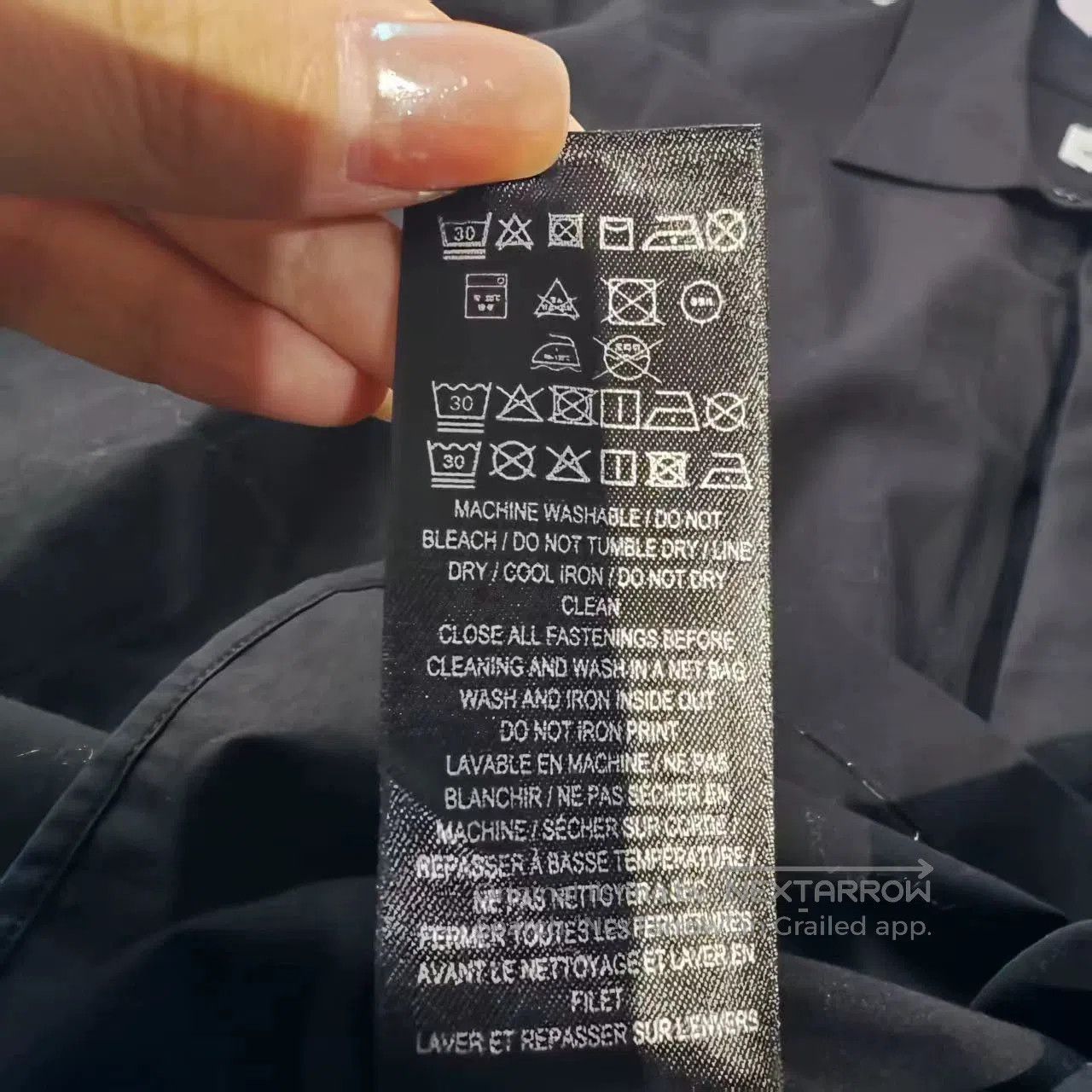 Burberry Burberry Long Sleeve Shirt with Logo Design. Size US XXL / EU 58 / 5 - 6 Thumbnail