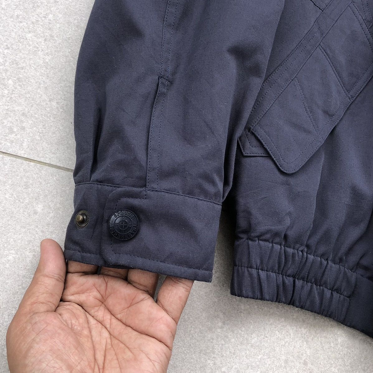 Burberry Vintage Burberrys Prorsum Lined Big Logo Bomber Jacket Size US M / EU 48-50 / 2 - 14 Thumbnail