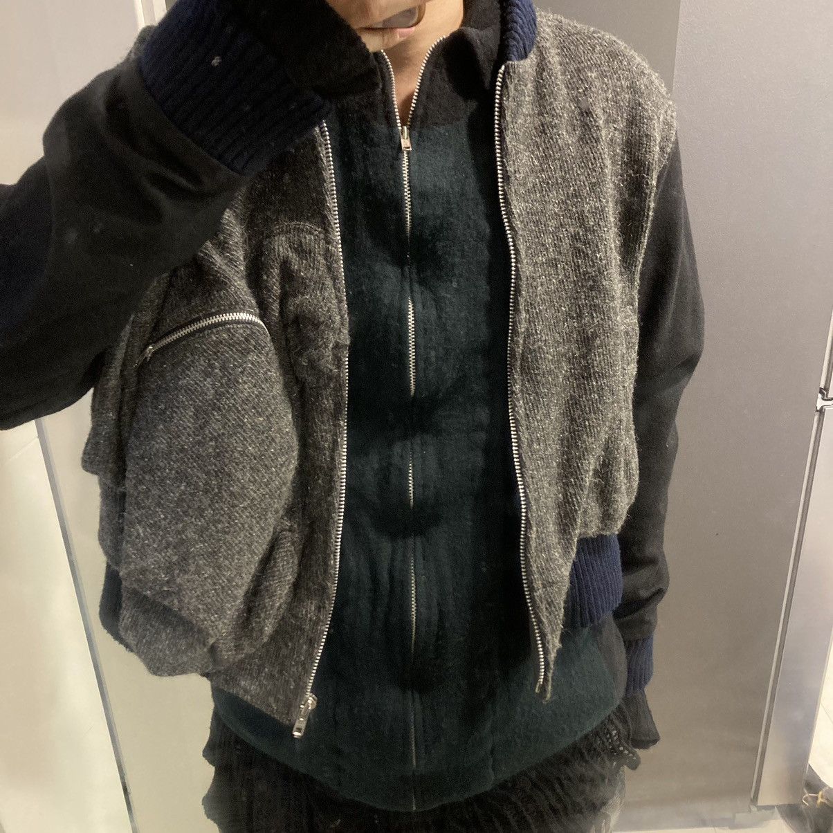 Comme des Garcons Homme Plus 1994AW Comme Des Garcons Homme Plus Boiled Wool Vest Size US M / EU 48-50 / 2 - 7 Thumbnail