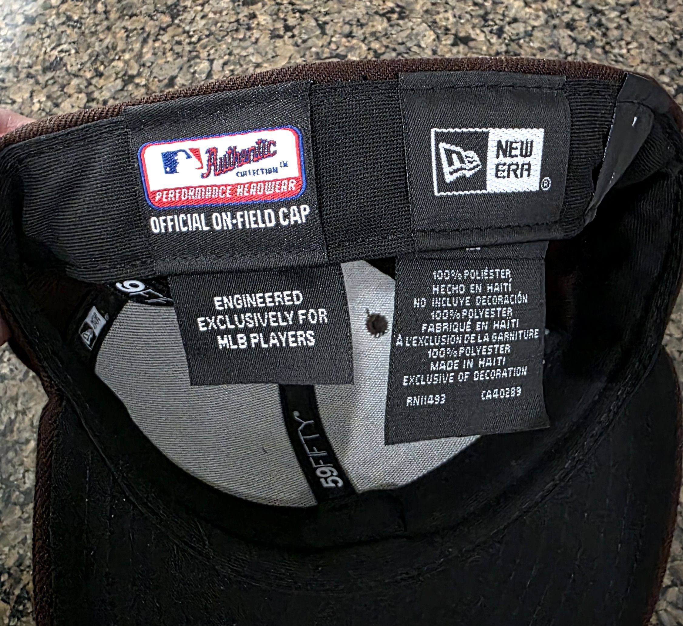 New Era San Diego Padres New Era MLB 9FIFTY Cap Hat SZ 7 Brown Size ONE SIZE - 9 Thumbnail