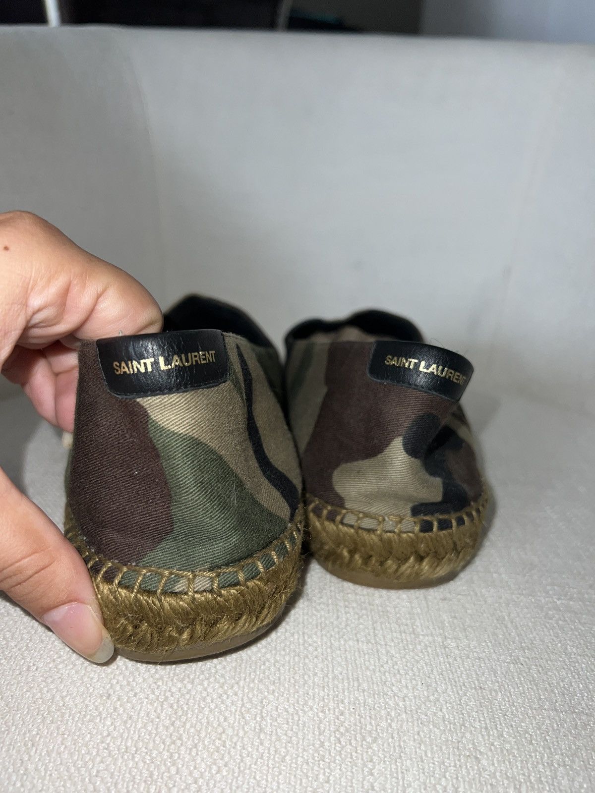 Saint Laurent Paris Saint Laurent Camouflage Espadrilles Size US 9 / EU 42 - 6 Thumbnail