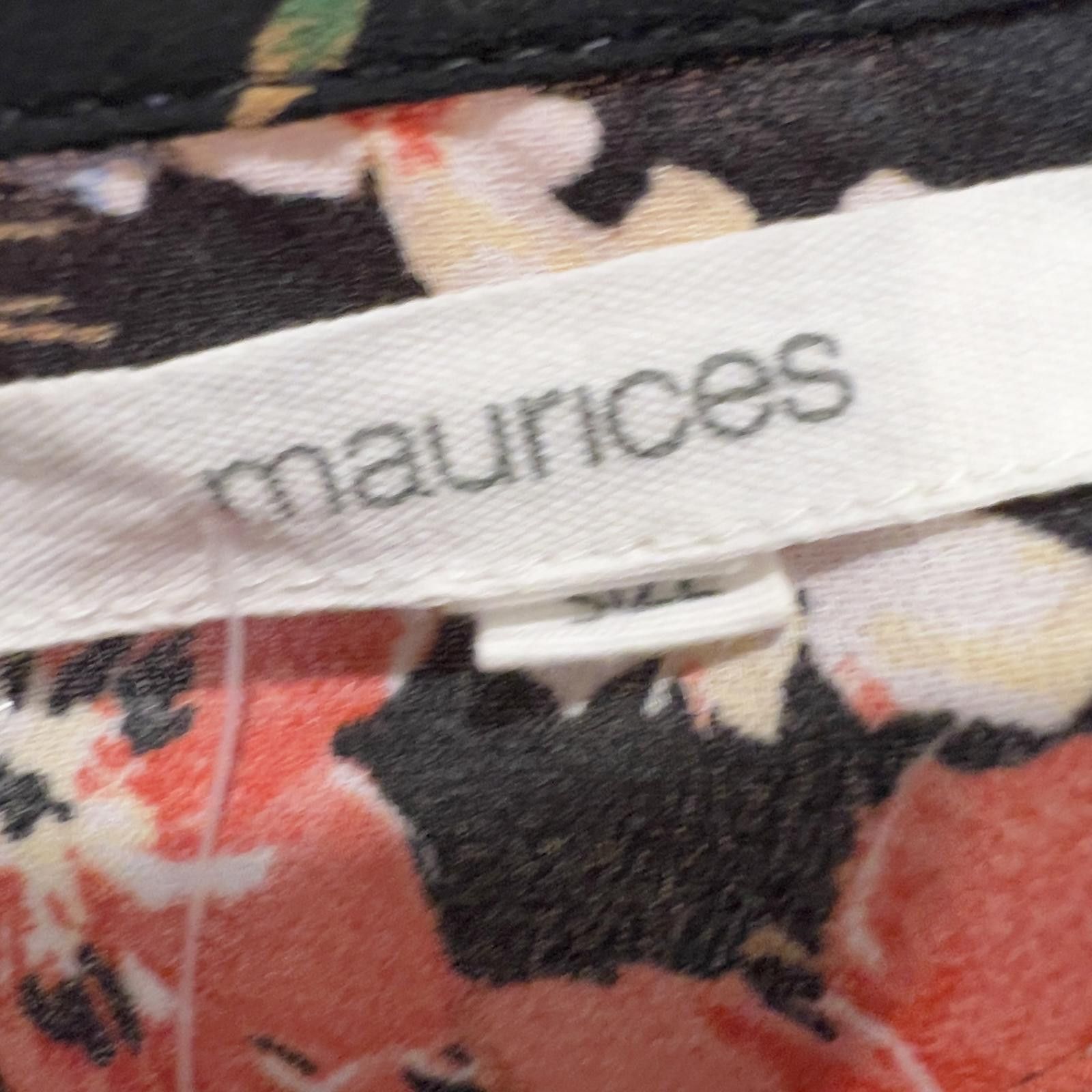 Other Maurices Floral Print Kimono Cardigan Size ONE SIZE - 3 Thumbnail
