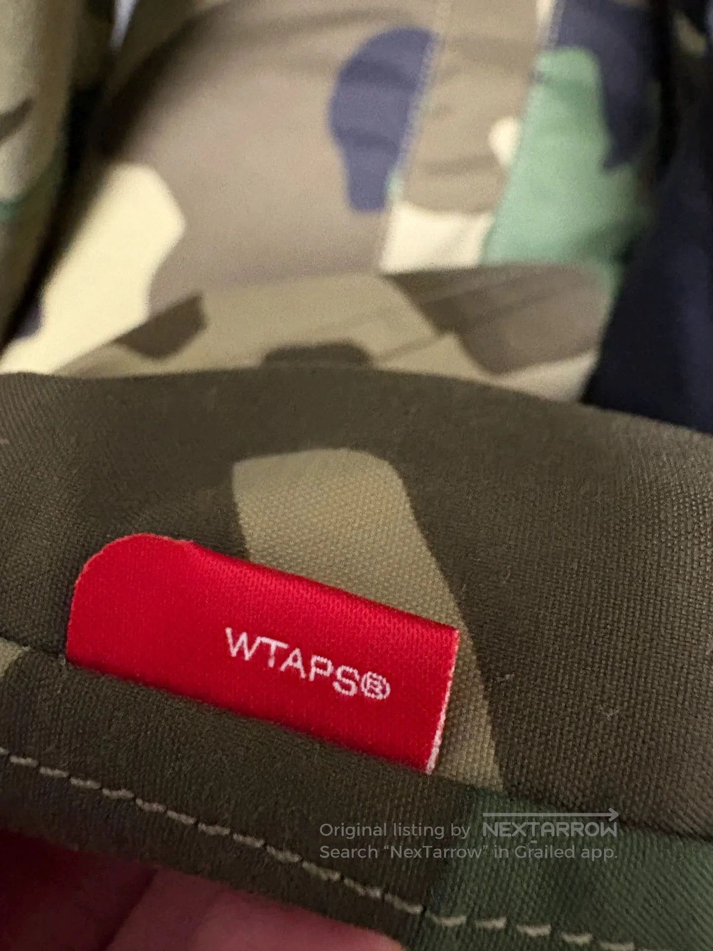 Wtaps WTAPS 15SS Camouflage Windbreaker. Size US M / EU 48-50 / 2 - 7 Thumbnail