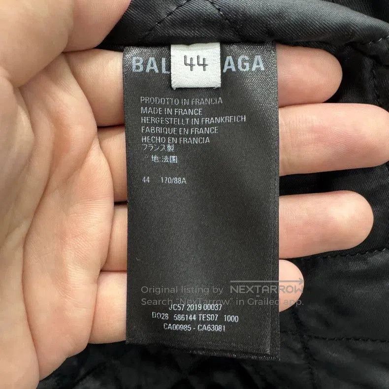 Balenciaga Balenciaga Leather Padded Jacket. Size US XXS / EU 40 - 3 Thumbnail
