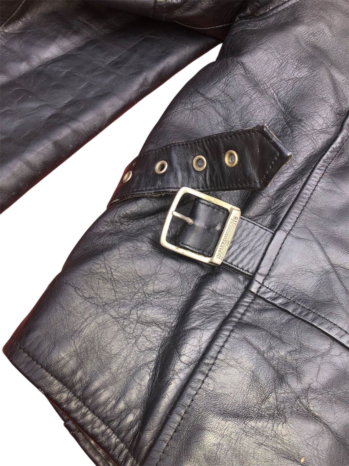 Harley Davidson × Vintage VINTAGE LEATHER JACKET HARLEY-DAVISON Size US L / EU 52-54 / 3 - 10 Thumbnail