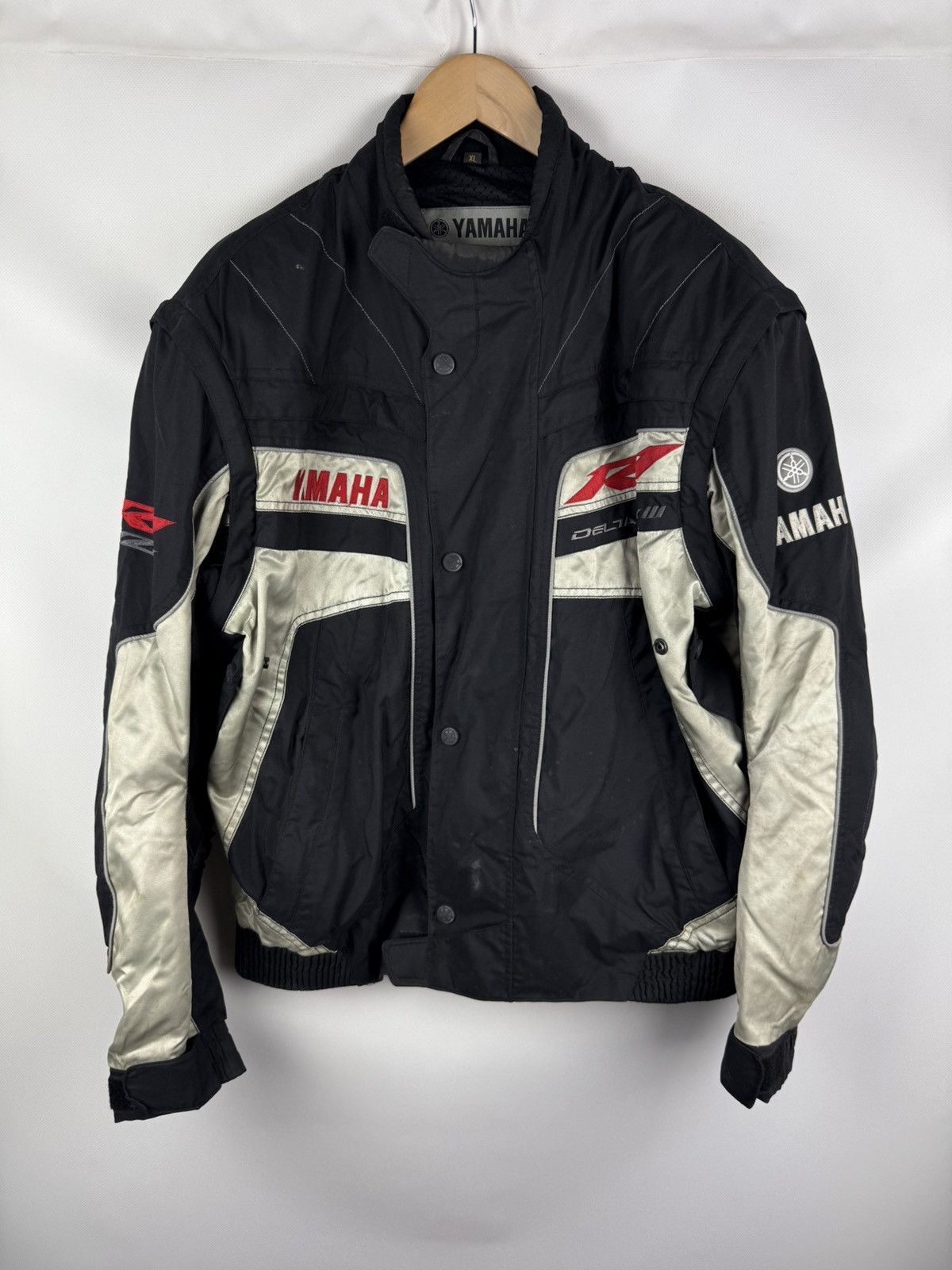 $950 424 ON FAIRFAX Denim painted Anorak Parka fourtwofour