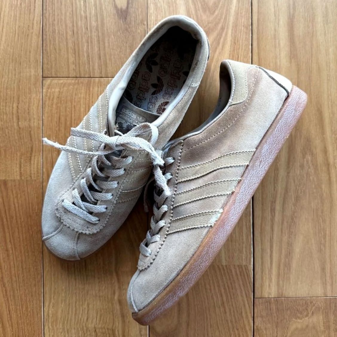 Adidas Adidas Men 9.0 80S Saratoga Sand Vintage Tobacco Limited Edition Sportswear Size US 9 / EU 42 - 4 Thumbnail