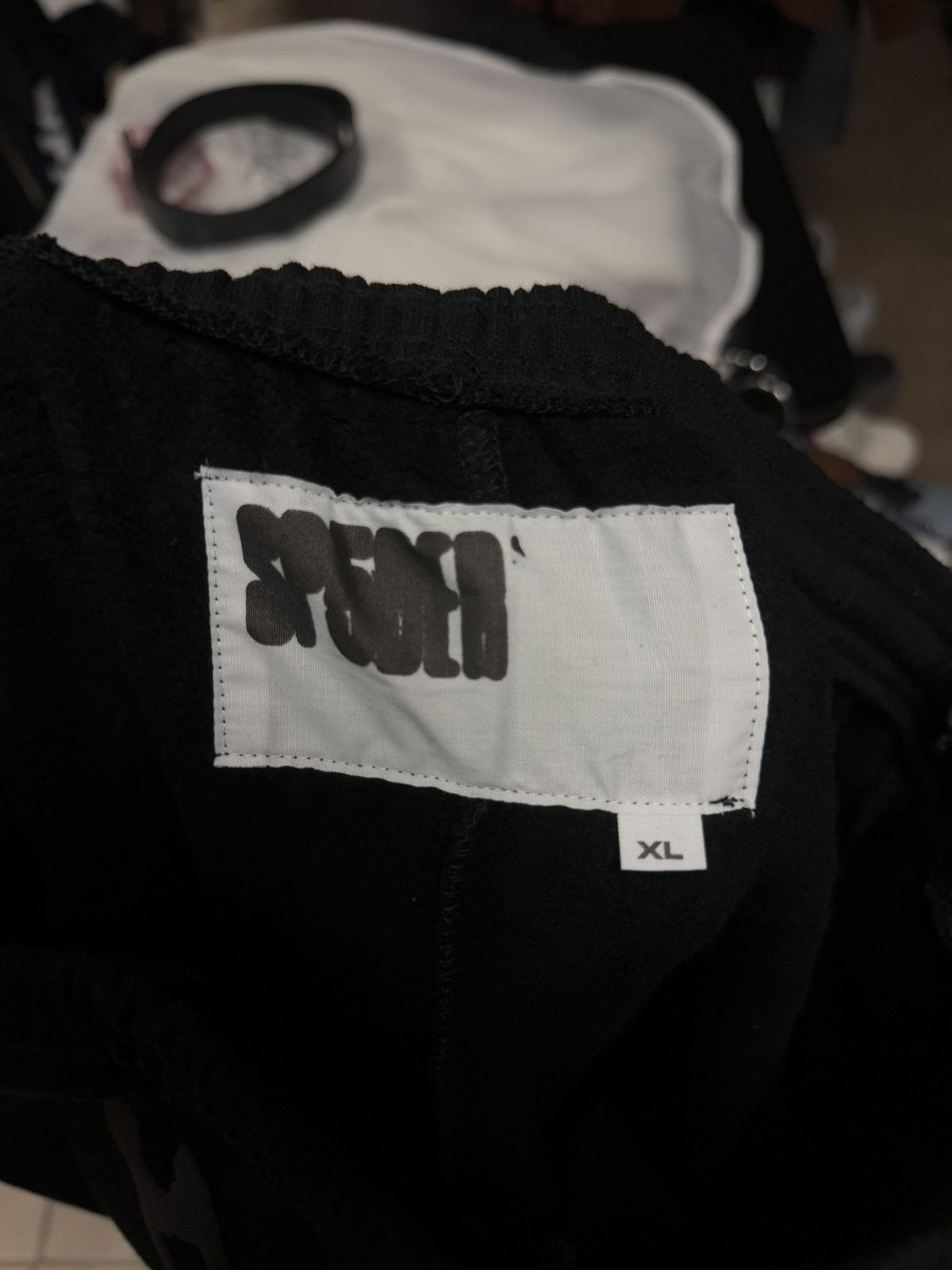 Sp5der Sp5der Worldwide Sweatpants Size XL Black (2025) (NEW) Size US 34 / EU 50 - 9 Thumbnail