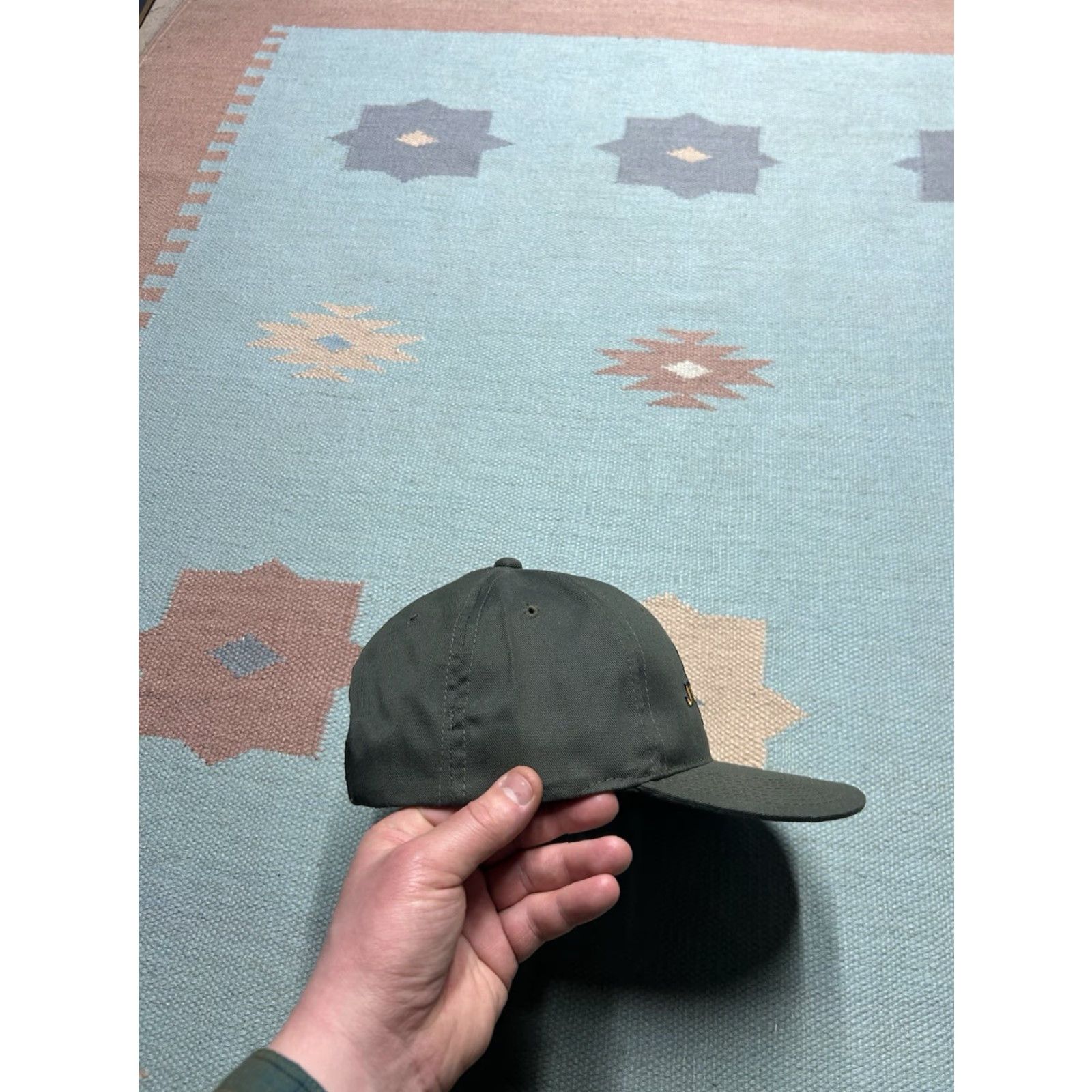 Vintage VINTAGE Animal Snapback Hat Cap Just Fish Bass Animal Nature Embroidered Adjustable Green Men's Adjustable Cap Hats Fish Theme Mens Size ONE SIZE - 8 Thumbnail